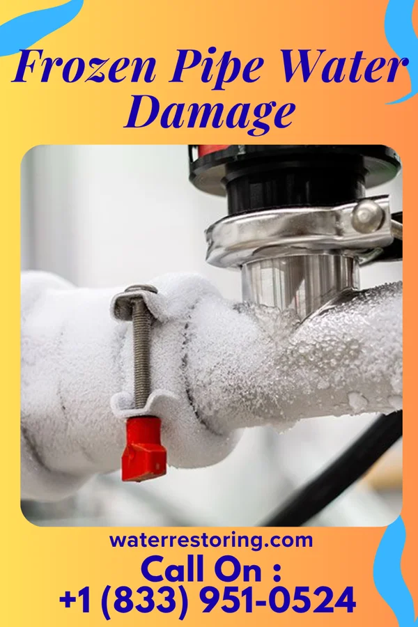 Frozen Pipe Water Damage in Concord, MI